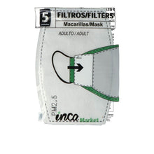 Market Set of 5 Filtros De Pm2.5 Adulto