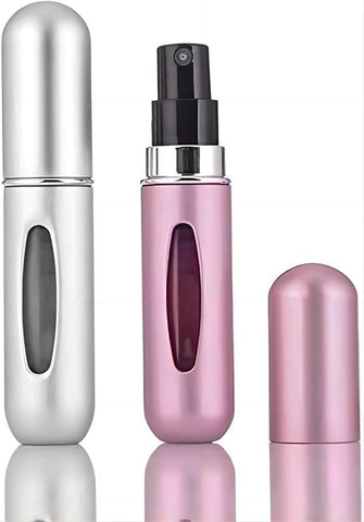 ILLUVA 5ML Perfume Atomiser Refillable Bottles, Portable Mini Travel Perfume Atomiser, Empty Spray Bottle