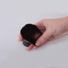 Kabuki Face Brush Foundation Brush for Powder Mineral Foundation Blending Blush Buffing Makeup Brush (Aluminum Handle)