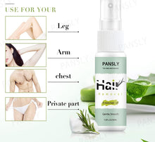 Hair Removal Spray, 8 Minutes Hair Off Hair Removal Spray Legs Arms Gentle Hair Remover for Underarm, Arm, Leg, Bikini Areas, Non-Irritating Depilatories Product for Women and Men,30ML