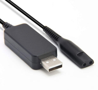 12V USB Charger Cable Power Cord for Braun Series 1,3,5,7,9 Electric Razor Shaver 3020S,3080S,760CC,790CC,340s,190s,5190cc,5210,9095cc