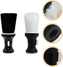 Lurrose Hair Styling Accessories Talcum Powder Brush 2pcs Barber Accessories Barber Neck Duster Brush for Hair Cutting Neck Duster Powder Brush Cleaning Accessories