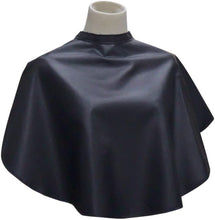 PLABBDPL 1 Pieces Black Makeup Cape, Hair Cutting Cape, Beauty Shawl, Hairdressers Cape for Makeup Artist Barber Beautician