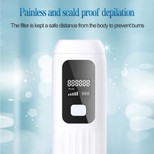 Laser Hair Removal, IPL Hair Removal System, 5 Levels Manual & Auto Modes, Permanent & Painless Lazer Removal Hair Tool for Men and Women Body, Face, Pubic Hair, Bikini Zone