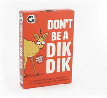 Ginger Fox Don't Be A Dik Dik Card Game  Hilarious Adult Animal Nature Game for Parties & Gatherings  Giggle With Friends & Family  Laugh-Out-Loud Entertainment  Gift Idea For Ages 16+