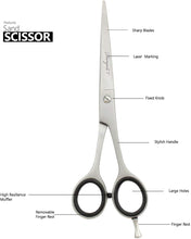 Haryali London Hairdresser Professional 7.0 Inch Hairdressing Barber Scissors Men's Grooming Hair Cutting Salon Shears for Men and Women