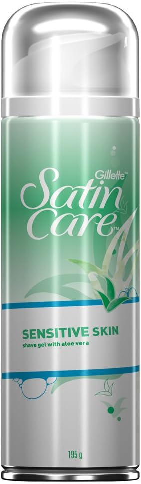 Gillette Satin Care Sensitive Skin Women's Shaving Gel, 200 ml