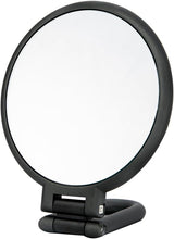 Danielle Creations Double-Sided Makeup Mirror, 1X / 10X Magnifying Mirror  14cm Charcoal Grey