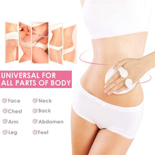 1 PCS Cellulite Massager Brush Durable Body Massager Brush Anti Cellulite Brush for Bath Spa Home Use, White