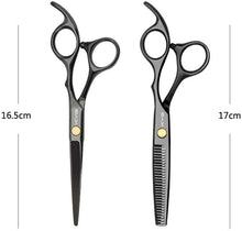 Hairdressing Scissors 6.7inch KYG Professional Hair Scissors 2 Extra Sharp Hair Cutting Scissors & Thinning Scissors Precise Haircuts Stainless Steel with 1 Comb for All Ages