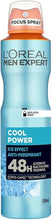 L'Oral Men Expert Cool Power 48H Anti-Perspirant Ice-Effect Spray Deodorant, 250 ml