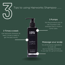 Hair Works shampoo & Conditioner with Biotin, Rosemary oil, Tea Tree and Peppermint oil and many more, Natural DHT Blockers For Men and Women