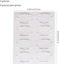 8 Pcs Eye Liner Sticker Convenient Eyeliner Stencil Sticker Multifunctional Eye Makeup Template Sticker for Beginner Makeup