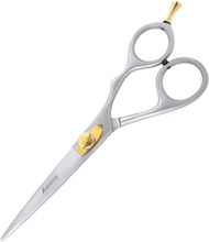 Hair-Cutting Scissor, Hairdressing Hair-Cutting Barber Salon Home Shears for Mustache and Beard Grooming Hair. Hairdresser Styling Thinning Trimming Cutting Scissors 6", Scissor Hair