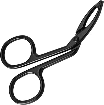 Leyeet Scissors Shaped Eyebrow Tweezers, Flat Tip Tweezers Hair Plucker,Tweezer Remover Beauty Tool, for Women and Men Personal Care