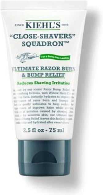 Kiehl's Close Shavers Squadron Ultimate Razor Burn & Bump Relief Cream 2.5oz