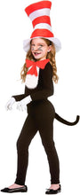 iZoeL Cat In The Hat Costume For Boys Girls World Book Day Costumes For Kids 2025 - Cat Character Wbd Fancy Dress Ideas For Childrens Carnival Costume Cat Costume