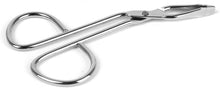 HEALLILY Eyebrow Tweezers Scissors Shaped Stainless Steel Slant Tip Tweezer Eyebrow Straight Tip Tweezers Clip Hairgripping Eyebrow (Silver)