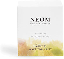 NEOM- Happiness Scented Candle, 1 Wick  Essential Oil Aromatherapy Candle  Neroli, Mimosa & Lemon  Scent to Make You Happy