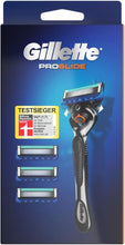 Gillette ProGlide Men's Wet Razor, Razor + 4 Razor Blades with 5-Way Blade, Gift for Men