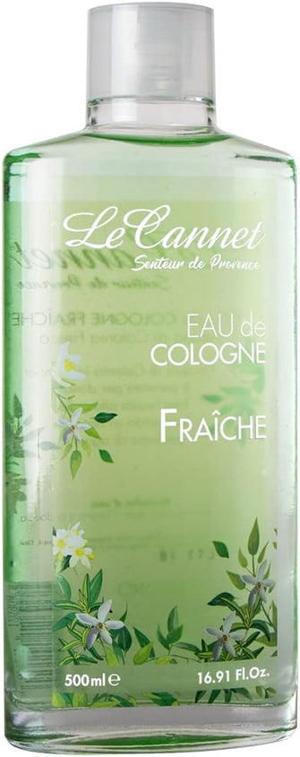 LE CANNET  Eau De Cologne - Women's Cologne, Natural Perfume with a Fresh Sensation, a Perfect Blend of Naturalness and Tradition, Classic, 500 ml