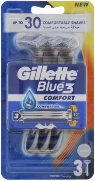 Gillette Blue 3Razor3Razors