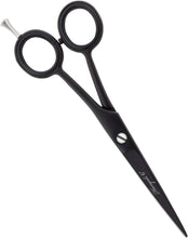 Haryali London Black Professional 6" Hairdressing Barber Scissors Hairdresser Hair Cutting Salon Shears With Fixed Screw