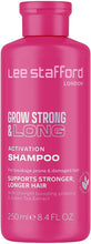 Lee Stafford Grow Strong & Long Activation Hair Growth Shampoo for Hair Thinning & Loss  Hairs Thickening Treatment for Men Women Hair lengthening Regrowth Sulfate Paraben free 250ML Cleanser