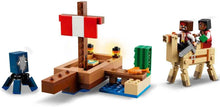 LEGO Minecraft The Pirate Ship Voyage Boat Toy Playset for Kids, Building Set with Squid, Camel and Pirate Figures, Gamer Gift for 8 Plus Year Old Boys and Girls 21259