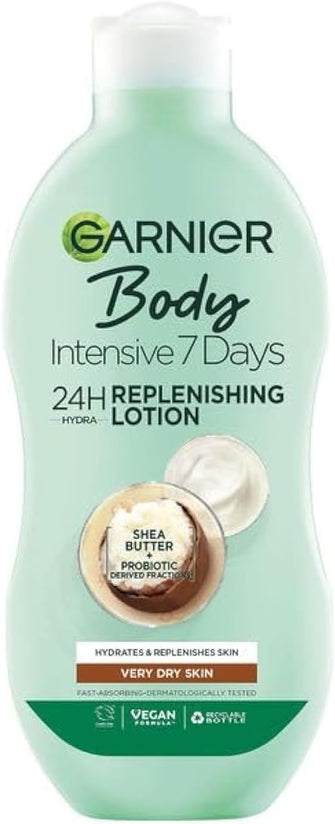 Garnier Intensive 7 Days Shea Butter Body Lotion Dry Skin, with glycerin - 400 ml