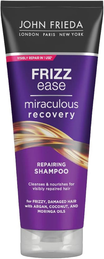 John Frieda,250 ml (Pack of 1) Frizz Ease Miraculous Recovery Shampoo, 250ml