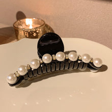 2 PCS Pearl Hair Clip Large Hair Claw Clip Hair Slide Hair Grip Jaw Clip for Women and Girls