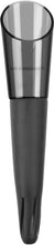 Le Creuset WA143L-31 Instant Aerator Wine Pourer With Drip-Free Pouring Edge, Model WA-143, Suitable For All Wine Bottles, Plastic, Black Onyx, 59138011047068