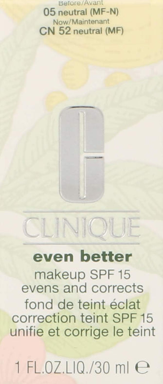 Clinique Even Better Makeup SPF15 - CN 52 Neutral 30ml / 1 fl.oz.