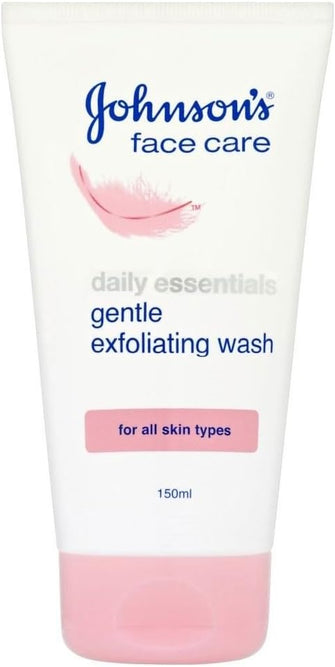 Johnson's Face Care Daily Essentials Gentle Exfoliating Facial Wash (150ml) - Pack of 6