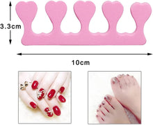 20 Pcs Sponge Toe Separators, Toe Dividers Spacer Finger Separators for Men Women Nail Art Pedicure Manicure Polishing Coating Gel Painting Beauty Accessories