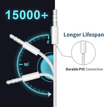 Aux Cable for iPhone in Car 3.5mm Aux Cord Compatible with iPhone 14/14 Pro/14Pro Max/13/13 Pro/12/12 Pro/11 Pro/11/Xs/XR/X/8/7 for Car Stereo/Headphones/Speaker Support All iOS System-White(1M)