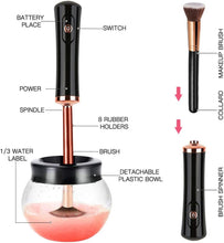 Hangsun Makeup Brush Cleaner and Dryer Machine Electric Cosmetic Make Up Brush Cleaning Tool to Wash Dry in Seconds