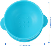 FRCOLOR Replacement Wax Pot, Silicone Wax Bowl Non- Stick Wax Pot and Scraper Removable Waxing Pots for Wax Heater Machine Blue