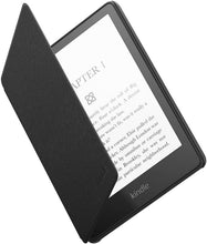 Amazon Kindle Paperwhite Leather Case  Compatible with 11th generation (2021 release), slim and lightweight cover, Black