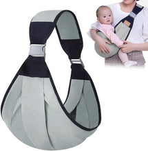 Roysmart Baby Sling Breathable, Baby Carrier, Adjustable Baby Carrier Wrap, Anti-Slip Toddler Sling Soft Baby Sling with Adjustable Shoulder Straps for 0-36 Months Baby