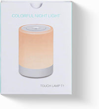 SOLIDEE Night Light,Rechargeable LED Table Lamp,Touch Bedside Lamps,Dimmable Warm White Night Light with RGB Colour Changing Smart Portable Desk Lamp for KidsBabyBedroomCampingNurseryOffice