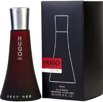 Hugo Bo Ladies Womens Deep Red EDP Perfume Fragrance 50ml