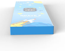 BIGGERFIVE Kids Smart Watch, 1.8" Fitness Watch Pedometer, Heart Rate, Sleep Tracker, IP68 Waterproof, Calorie Step Counter, Puzzle Games with/without APP for Girls Boys Teens 5-16, Blue