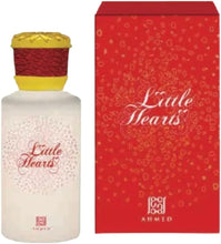 Little hearts perfume spray 50ml  By Ahmed  for women  made in Dubai  luxury  fruity  amber  musk  vanilla.
