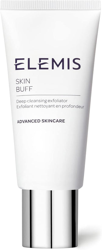 ELEMIS Skin Buff, Exfoliating Face Cleanser for a Bright, Vibrant Complexion, Deeply Cleansing Face Exfoliator to Smooth, Refine and Purify Skin, Radiant Cleansing Exfoliator for Face, 50ml