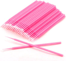 INNA-Beauty Micro Brushes Eyelash Extensions Applicators Swabs Fine Eye Lash Application 100 PCS