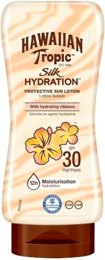 HAWAIIAN TROPIC - Silk Hydration  Protective Sun Lotion SPF 30  180 ml