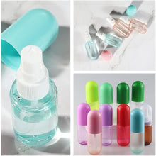 NA 3 Pcs 40ml Small Spray Bottle Mini Water Perfume Travel Atomiser Bottle Set Plastic Fine Mist Refillable Liquid Bottles for Make-up Cosmetic Hair Cleanser and Perfumes