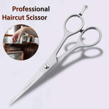 Haryali London Professional 6 Inch Hairdressing Barber Scissors Hair Cutting Shears with Leather Pouch for Men, Women, Children and Adults